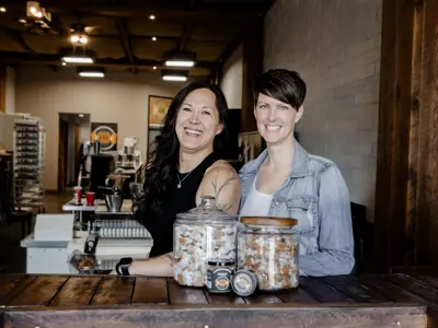 Heidi and Gale Lou, Owners of Kick Ass Caramels