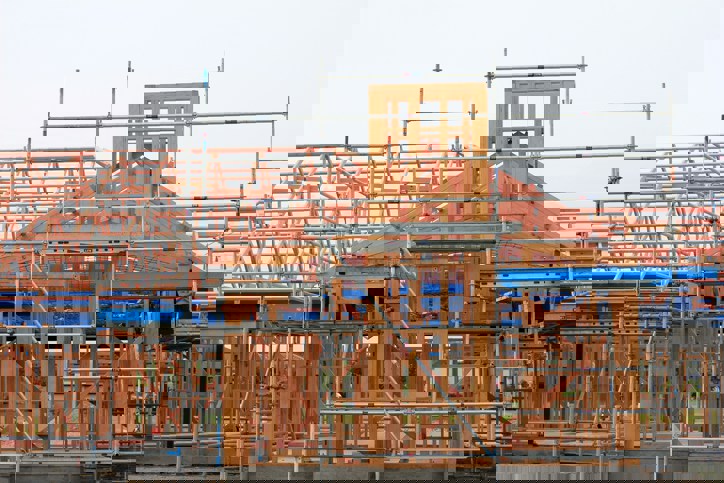 Home under construction