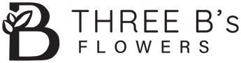 Three B's Flowers Logo