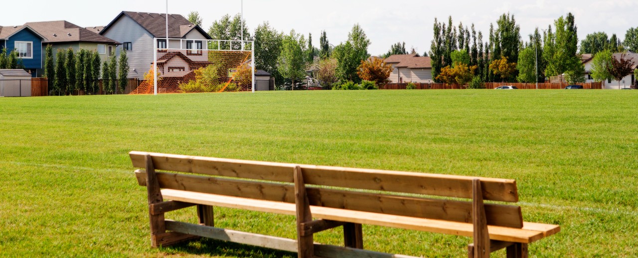 field banner